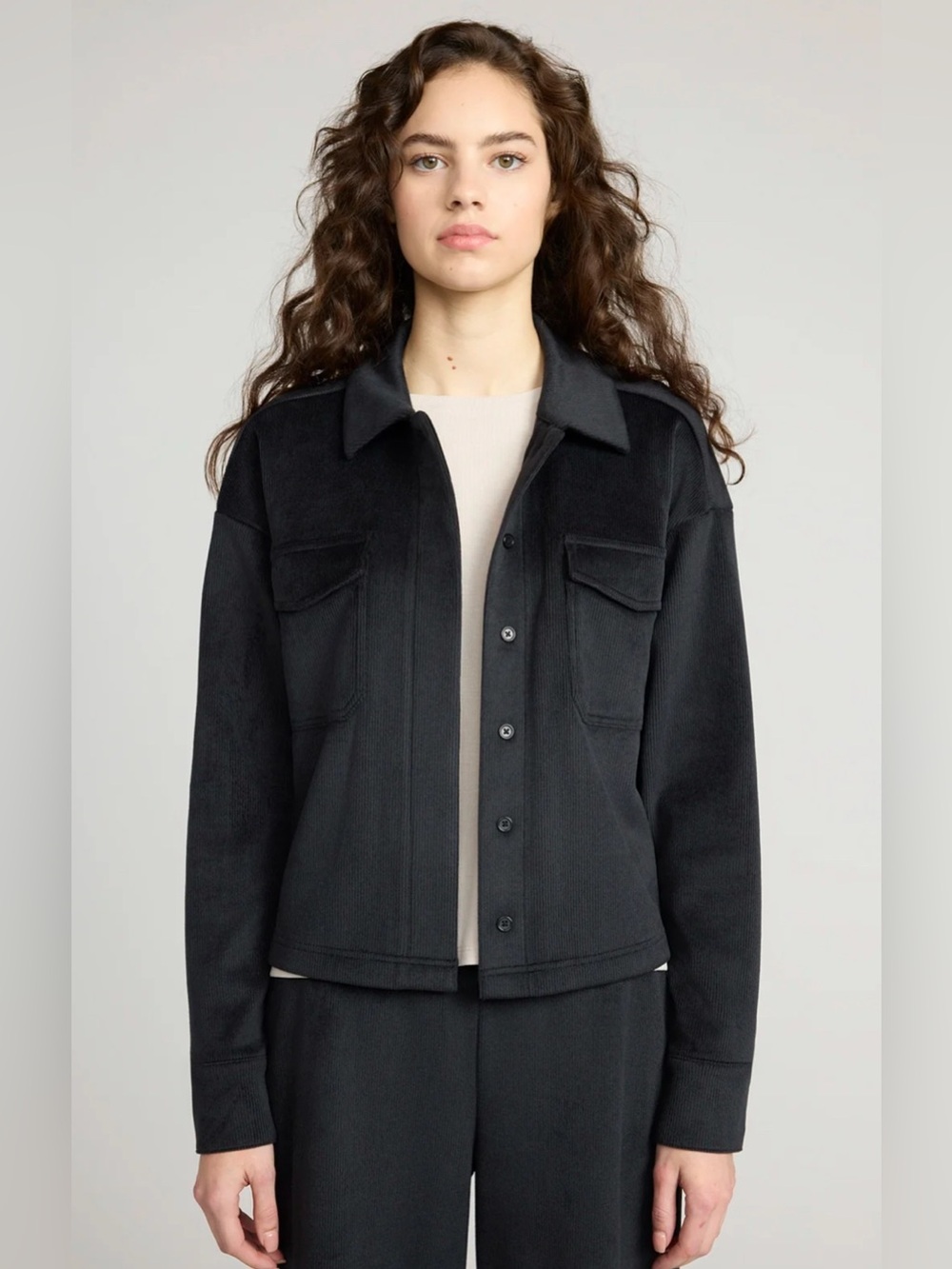 ✨ Mondetta Corduroy Textured Cropped Jacket – NWT ✨